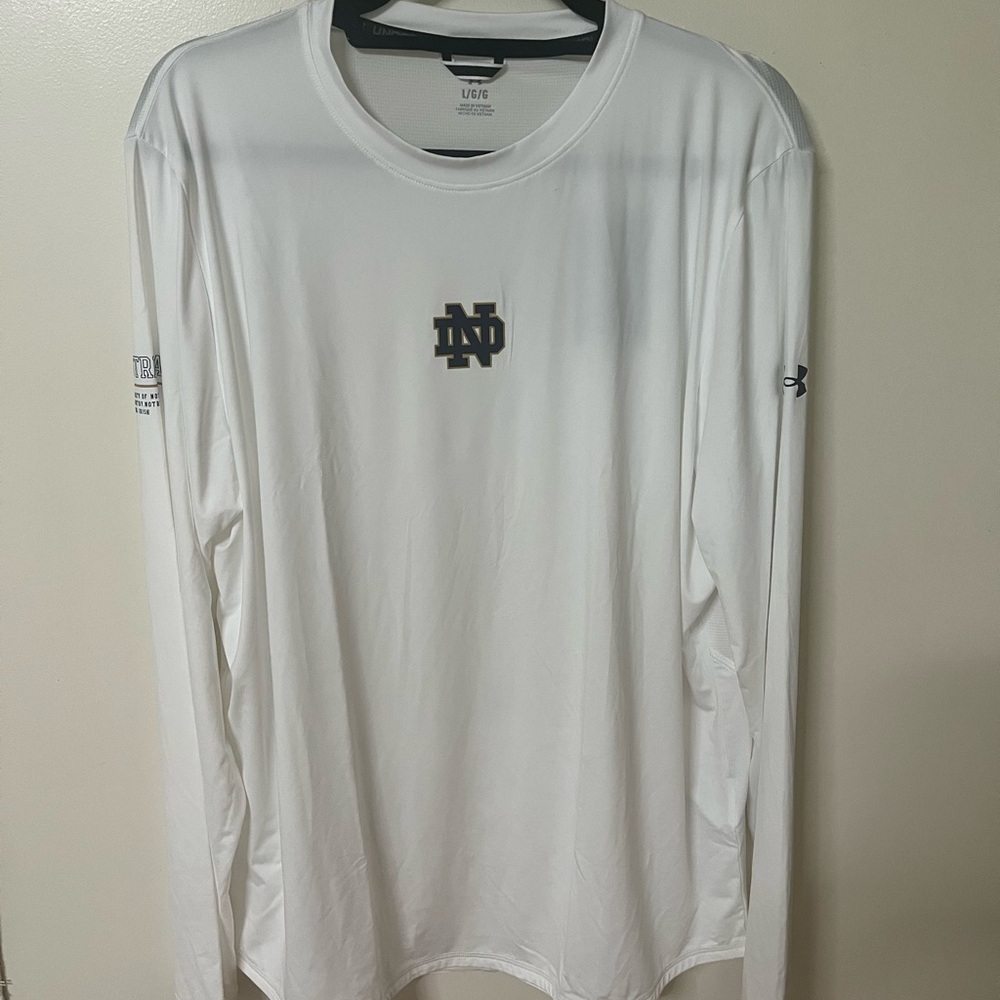 Nottre Dame Under Armour Men's Knockout Longsleeve